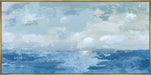 Silver Blue Sea Wall Art