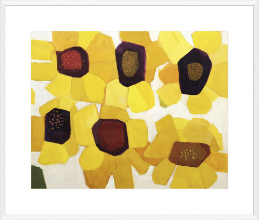 Six Sunflowers Wall Art