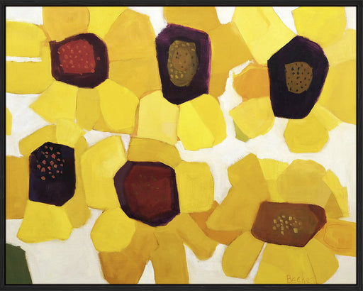 Six Sunflowers Wall Art