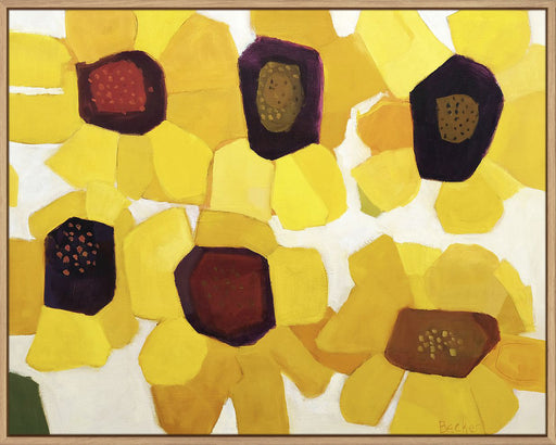 Six Sunflowers Wall Art