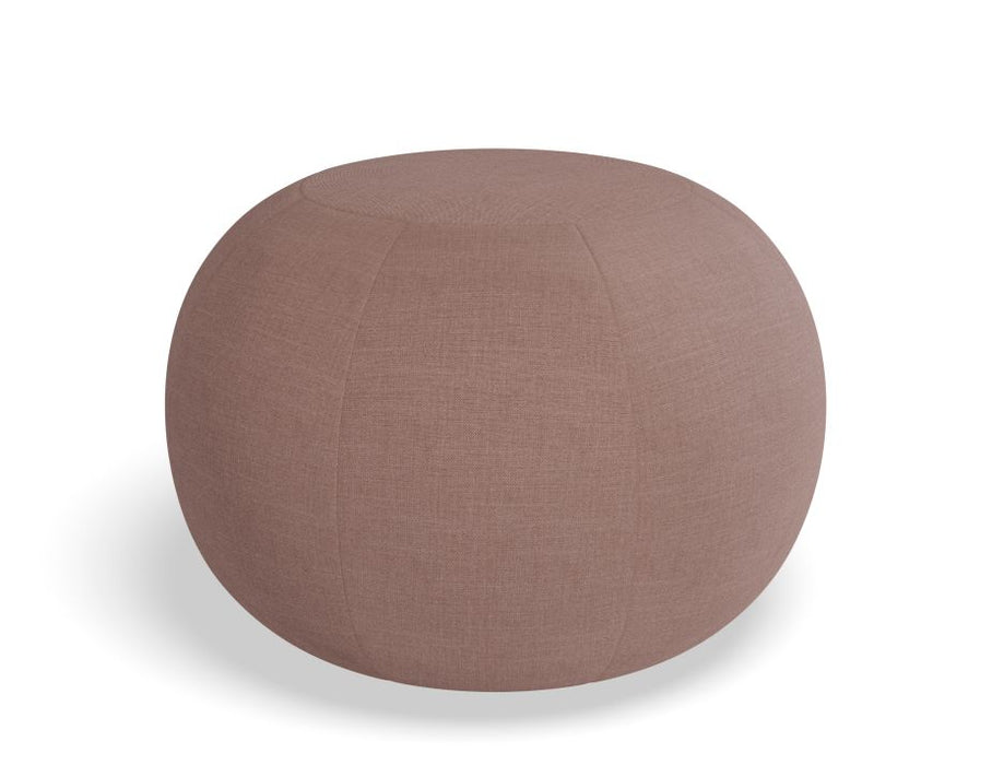 Ronde Pouf in Blush Pink - Small