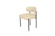Soho Dining Chair - Linen - Black