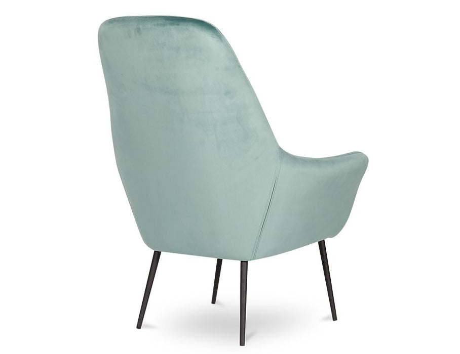 Soho Lounge Chair - Green Velvet