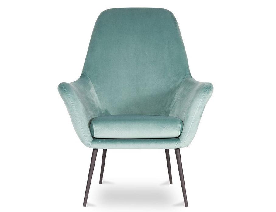 Soho Lounge Chair - Green Velvet