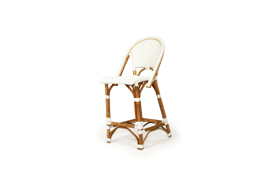 Sorrento Counter Stool - White