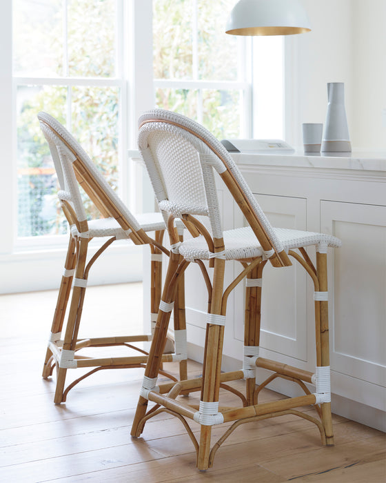 Sorrento Counter Stool - White