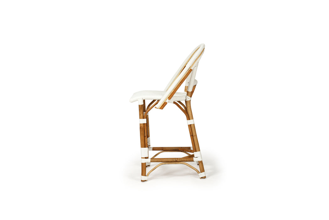 Sorrento Counter Stool - White
