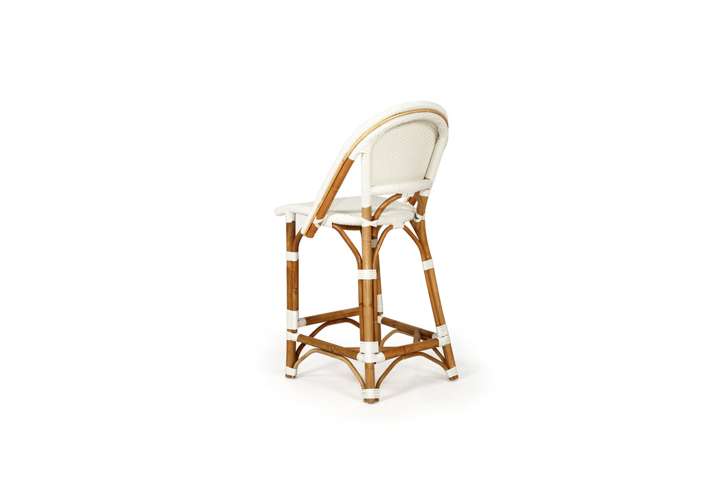 Sorrento Counter Stool - White