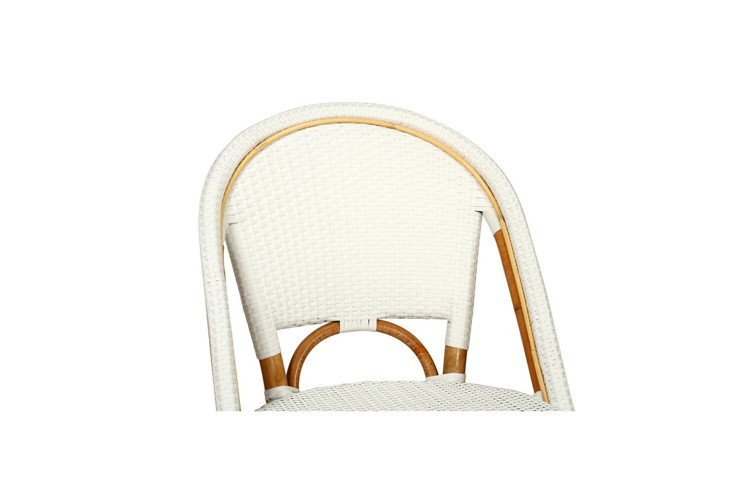 Sorrento Counter Stool - White