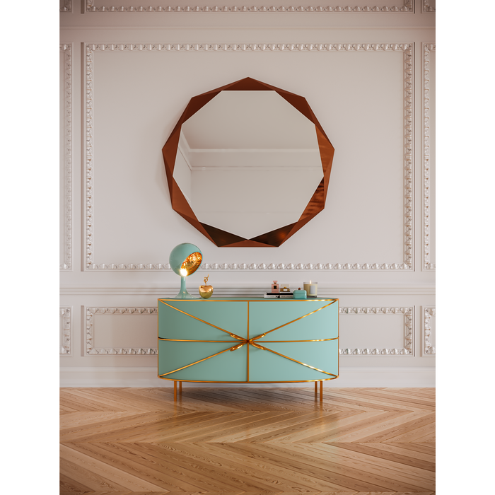 Stella Mirror Small Rose