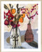 Still Life with Mason Jar and Flowers Wall Art