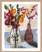 Still Life with Mason Jar and Flowers Wall Art