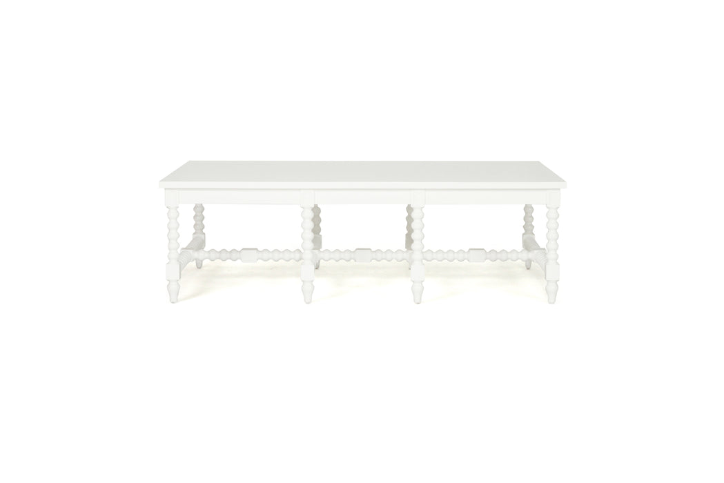 Stradbroke Bobbin Coffee Table - White