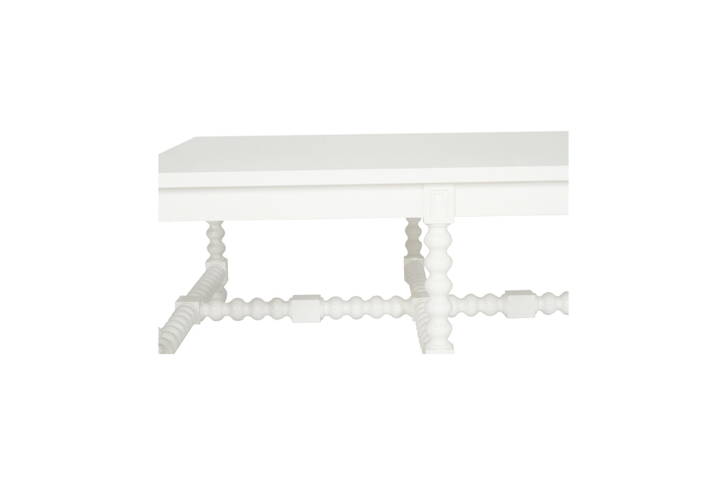 Stradbroke Bobbin Coffee Table - White