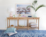 Stradbroke Bobbin Console Table - 3 drawer - Plain Top