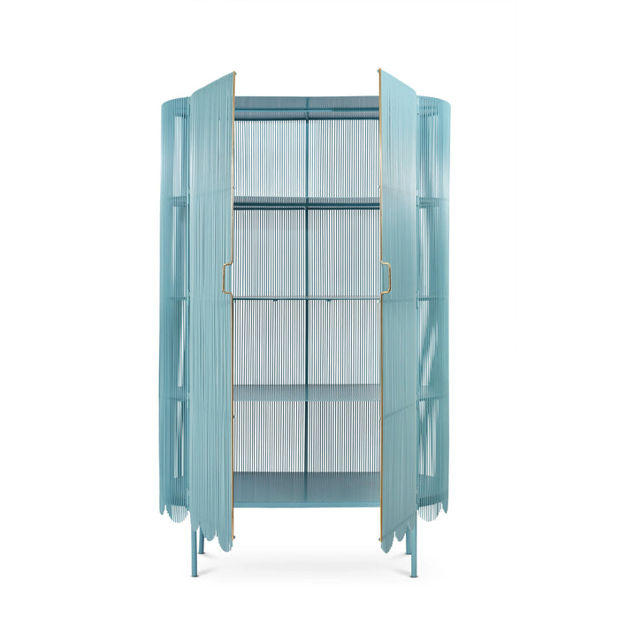 Strings Cabinet Blue Cabinet