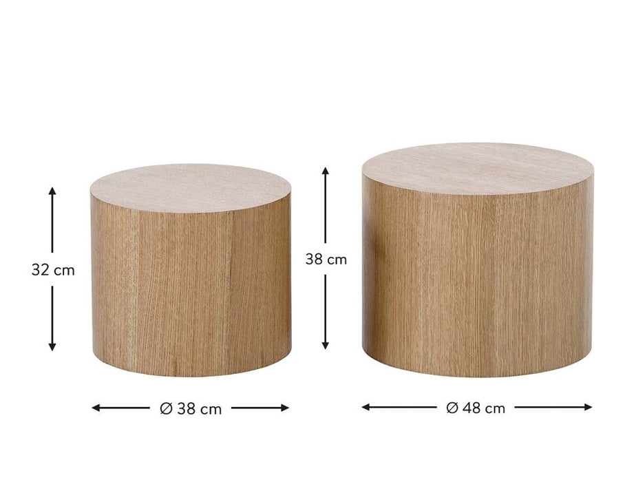 Stump Table Set - Natural