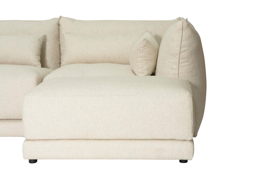 Sunday Modular Sofa - Linen Blend - Armless