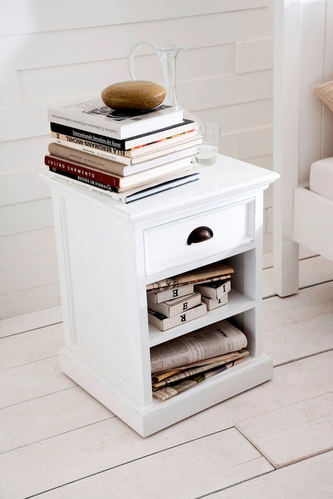 NovaSolo Halifax Bedside Table with Shelves