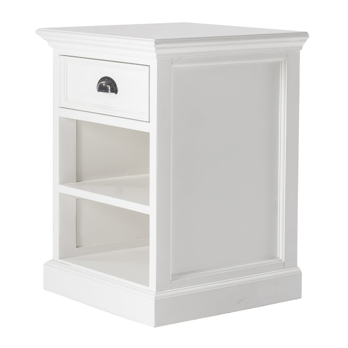 NovaSolo Halifax Bedside Table with Shelves