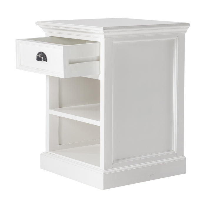 NovaSolo Halifax Bedside Table with Shelves