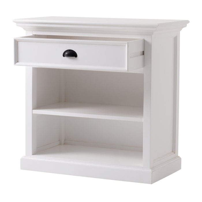 NovaSolo Halifax Grand Bedside Table with Shelves