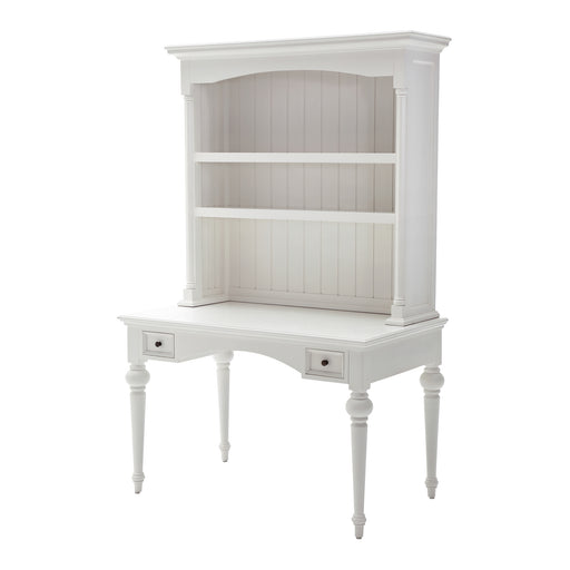 NovaSolo Provence Secretary Desk with Hutch