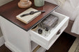 NovaSolo Bedside Table with Shelves