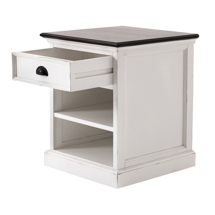 NovaSolo Bedside Table with Shelves