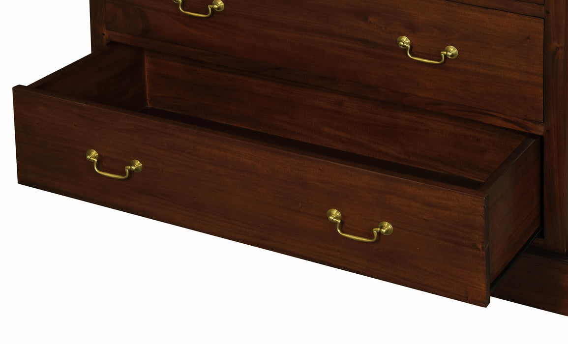Tasmania 6 Drawer Tallboy (Mahogany)