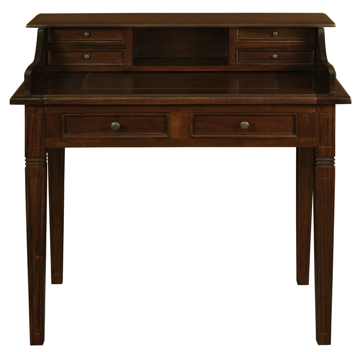 Winston 6 Drawer Writing Desk (Mahogany)