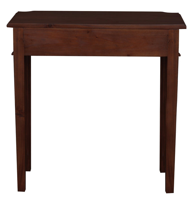 Nueva 1 Drawer Carved Sofa Table (Mahogany)