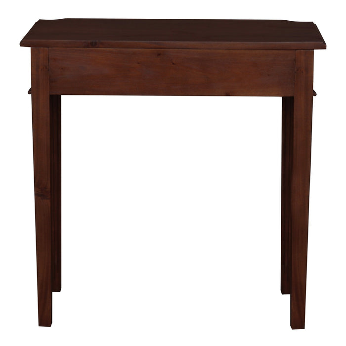 Nueva 1 Drawer Carved Sofa Table (Mahogany)