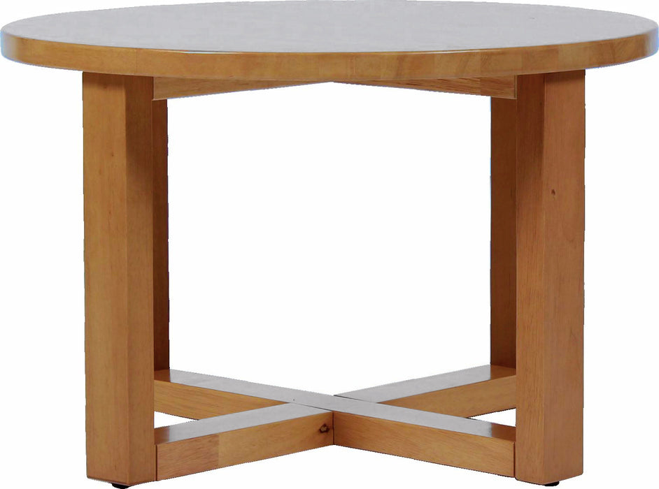 Coffee Table Chunk 700Mm - Light Oak