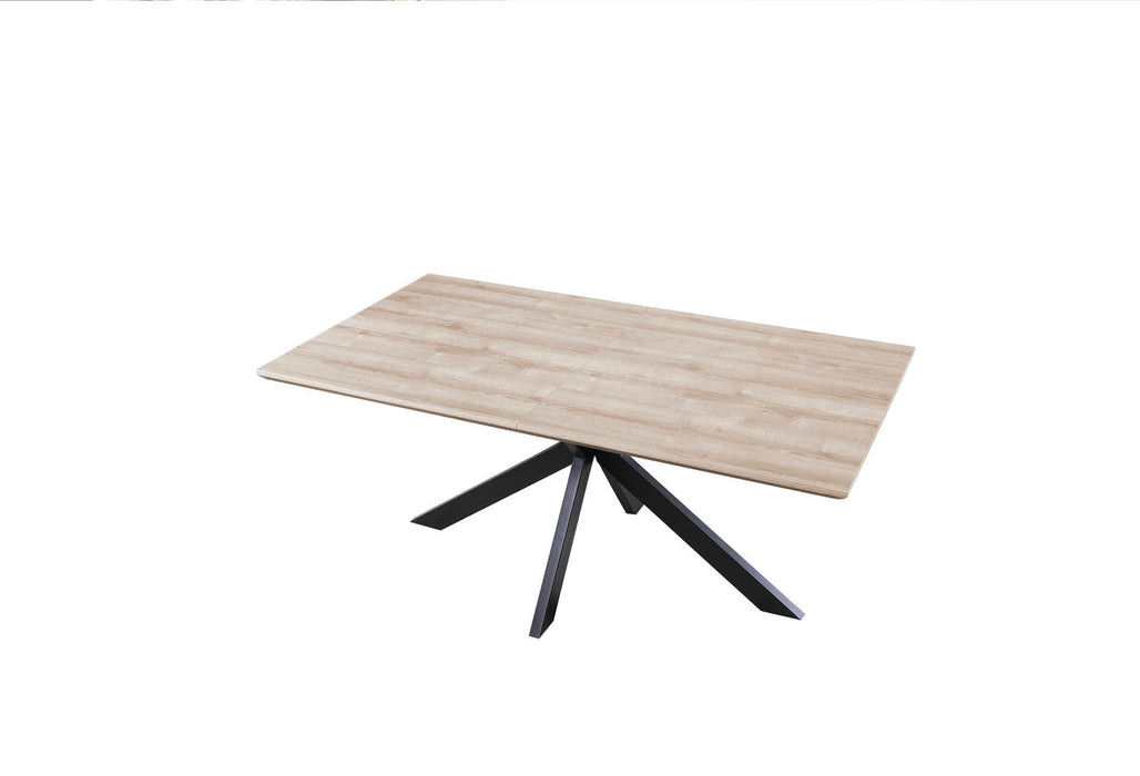 Tivoli Scratch Resistant Dining Table Oak Sonoma