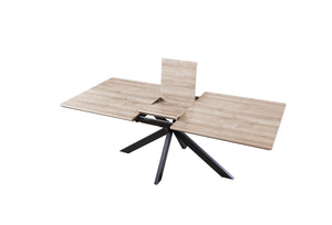 Tivoli Scratch Resistant Dining Table Oak Sonoma