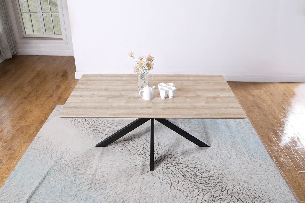 Tivoli Scratch Resistant Dining Table Oak Sonoma