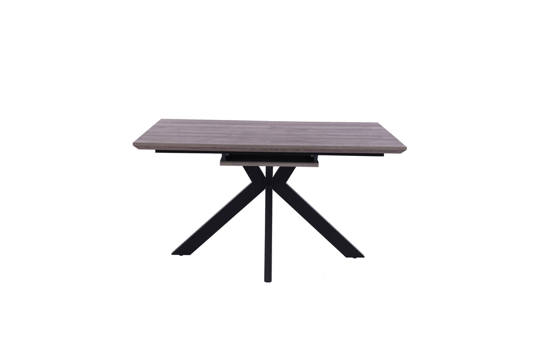 Tivoli Scratch Resistant Dining Table Grey Oak