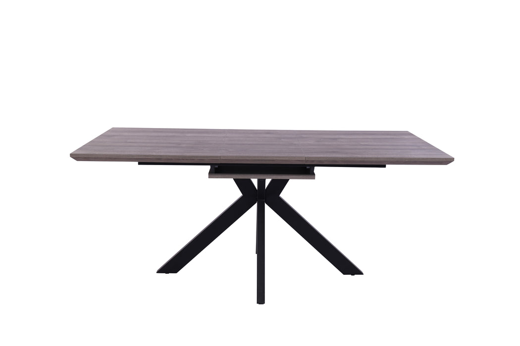 Tivoli Scratch Resistant Dining Table Grey Oak