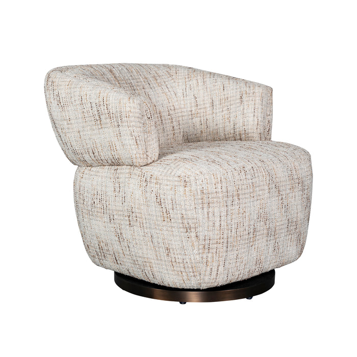 Toorak Swivel Occasional Chair Birch