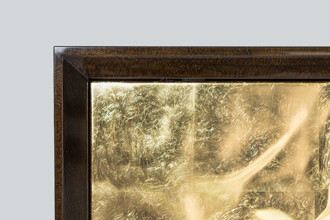 Kres Tv Cabinet Gold Leaf