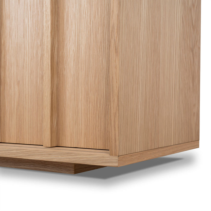 Kobus 2m Wooden TV Entertainment Unit - Natural