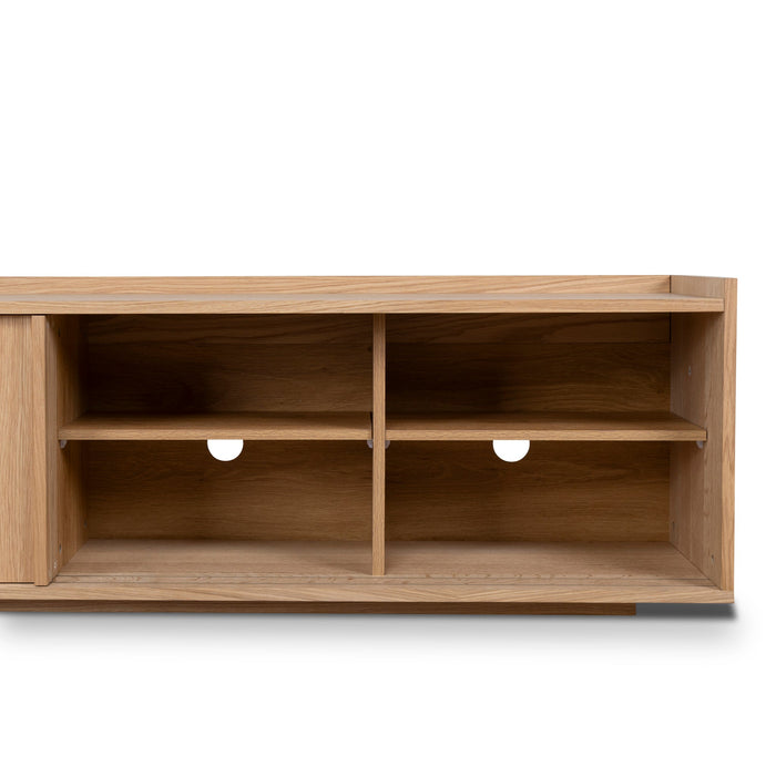 Kobus 2m Wooden TV Entertainment Unit - Natural