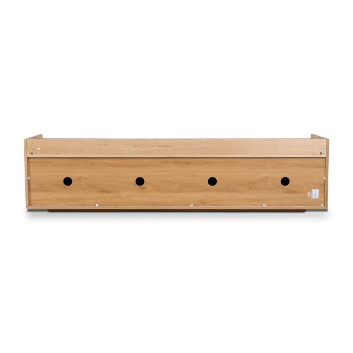 Kobus 2m Wooden TV Entertainment Unit - Natural
