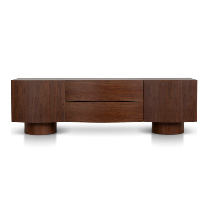 Dorit 1.8m TV Entertainment Unit - Walnut
