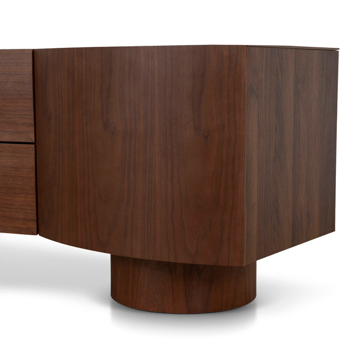 Dorit 1.8m TV Entertainment Unit - Walnut
