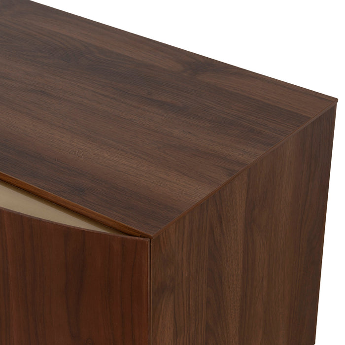 Dorit 1.8m TV Entertainment Unit - Walnut