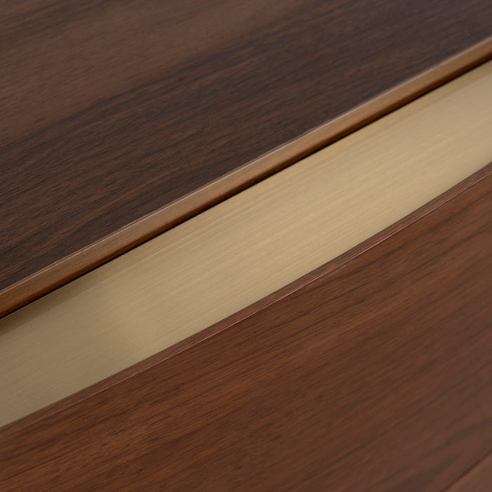 Dorit 1.8m TV Entertainment Unit - Walnut