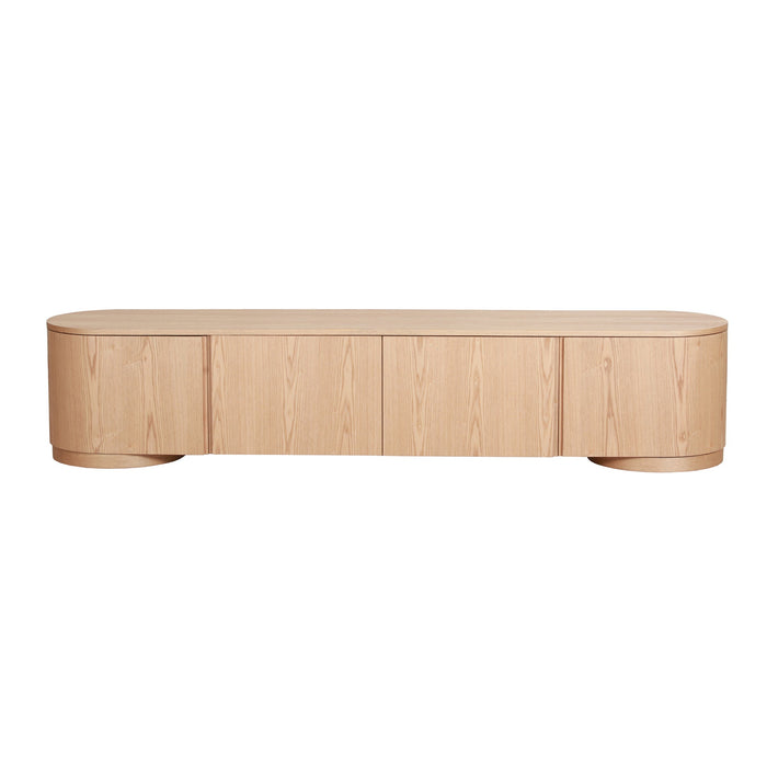 Anja 2.2m TV Entertainment Unit - Natural