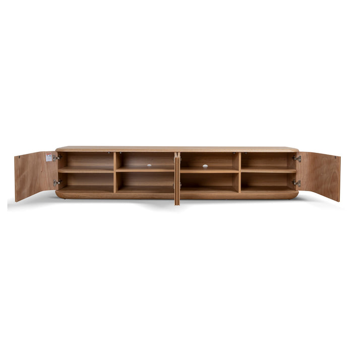 Sahar 2.2m TV Entertainment Unit - Natural